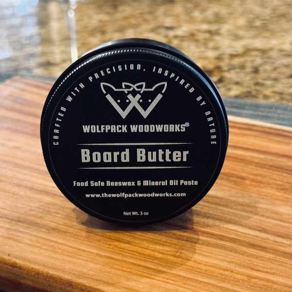 Cutting Board Oil & Board Butter – Wood Care Products | Wolfpack Woodworks